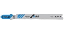 Bild für Kategorie T 118 AF Flexible for Metal Stichsägeblätter