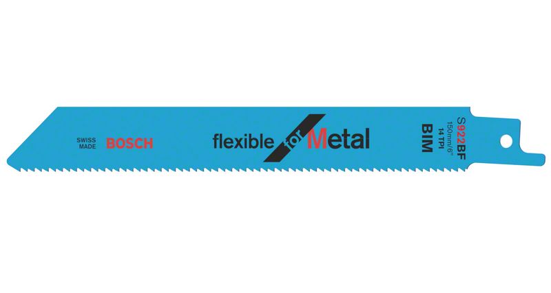 Picture for category S 922 BF Flexible for Metal Säbelsägeblätter