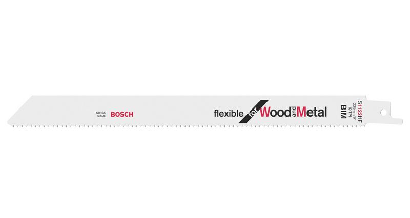 Bild für Kategorie S 1122 HF Flexible for Wood and Metal Säbelsägeblätter