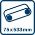 Image de Bandschleifer GBS 75 AE, mit Koffer, Gewebeschleifband, Staubsack, Grafitplatte