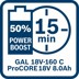Bild von Schnellladegerät GAL 18V-160 C Professional, mit GCY 30-4
