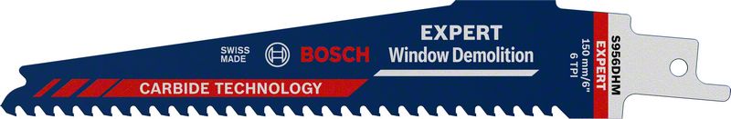 Bild von Säbelsägeblatt EXPERT S 956 DHM Bosch VE à 1 Stück Window Demolition