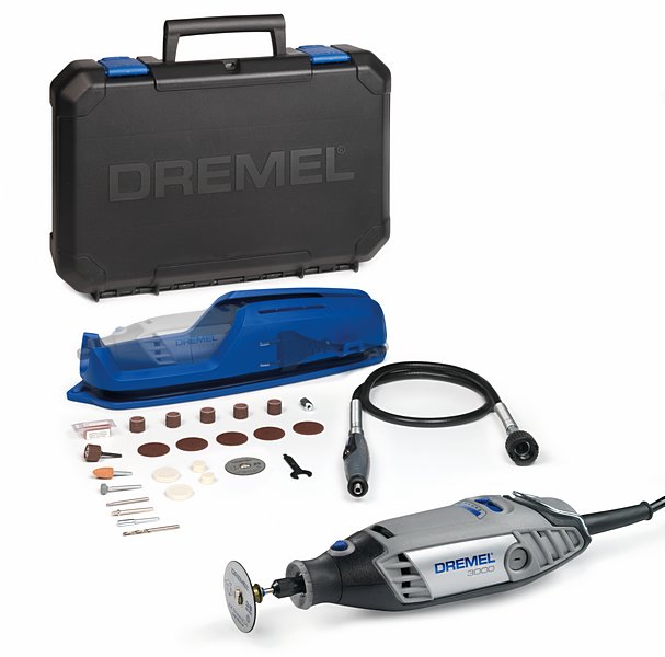 Image de DREMEL® 3000-2/25 Multifunktionswerkzeug (130 W), 25 Zubehöre, 2 Vorsatzgerät