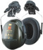 Picture of ear protection Peltor Optime 2, H520P3E with helmet attachment