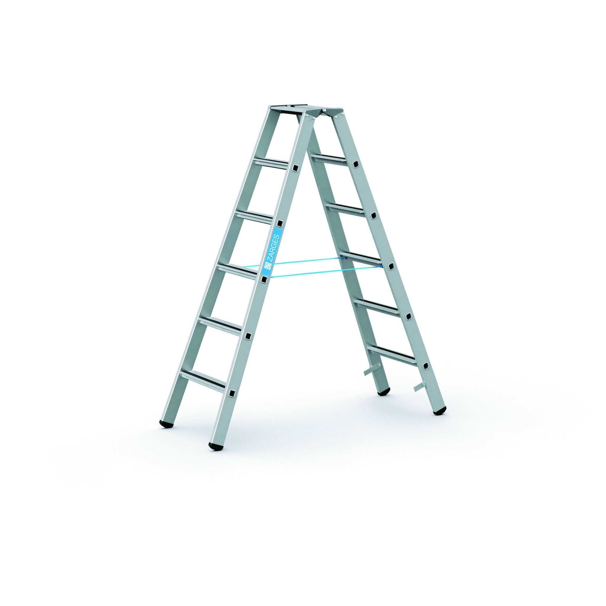 Image de Stufenleiter Saferstep B 2x6 Stufen Leiterlänge 1,70 m Arbeitshöhe 3,05 m