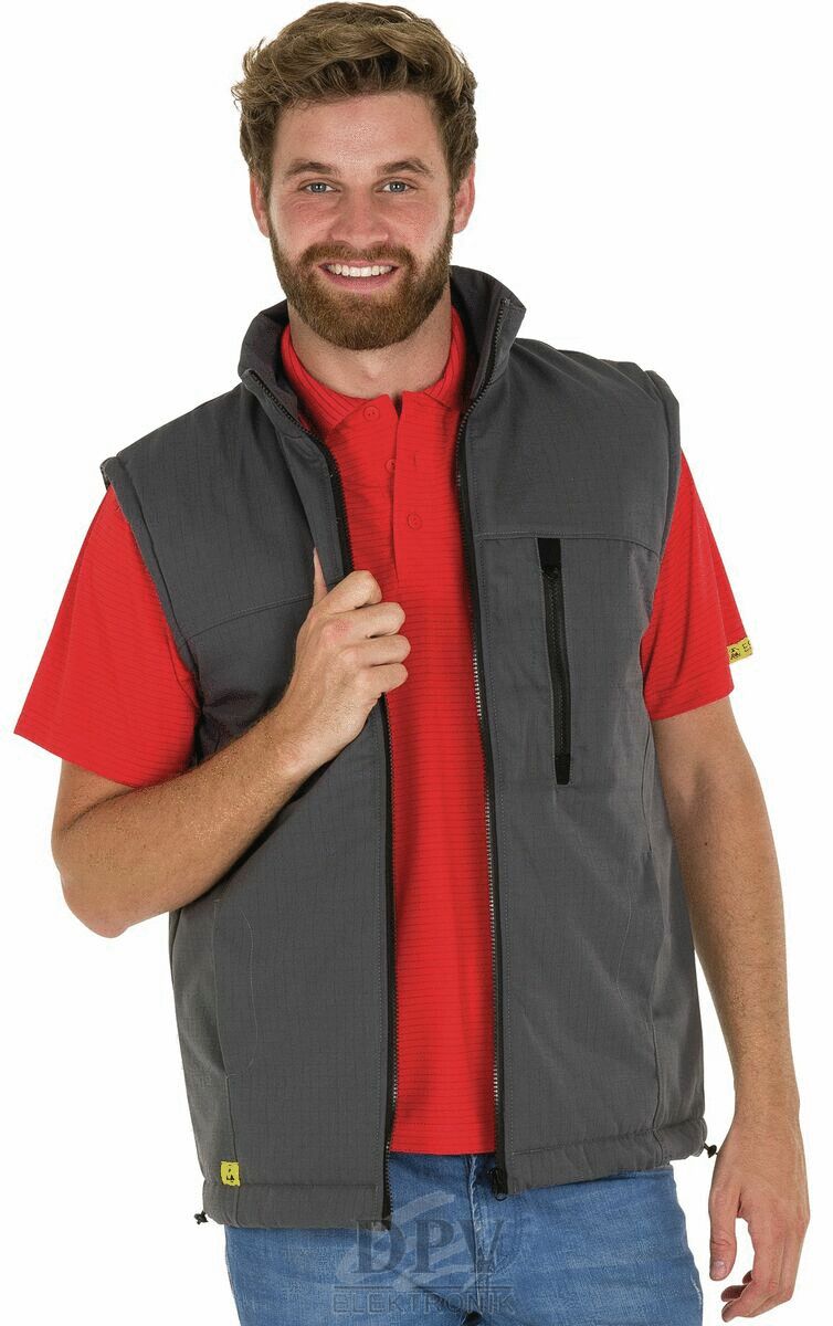 Picture of ESD - Winter waistcoat, graphite size XS