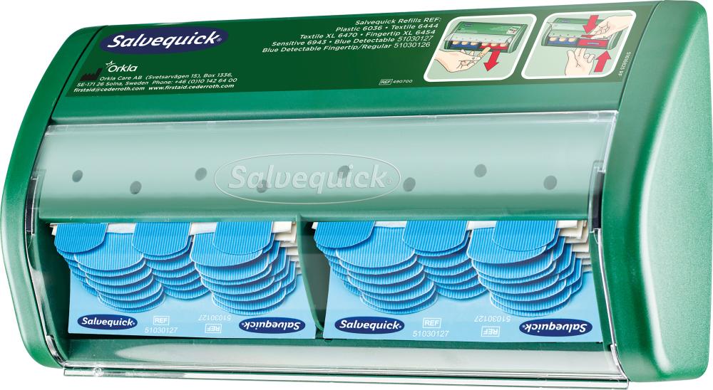 Picture for category Pflasterspender »Salvequick Blue Detectable«