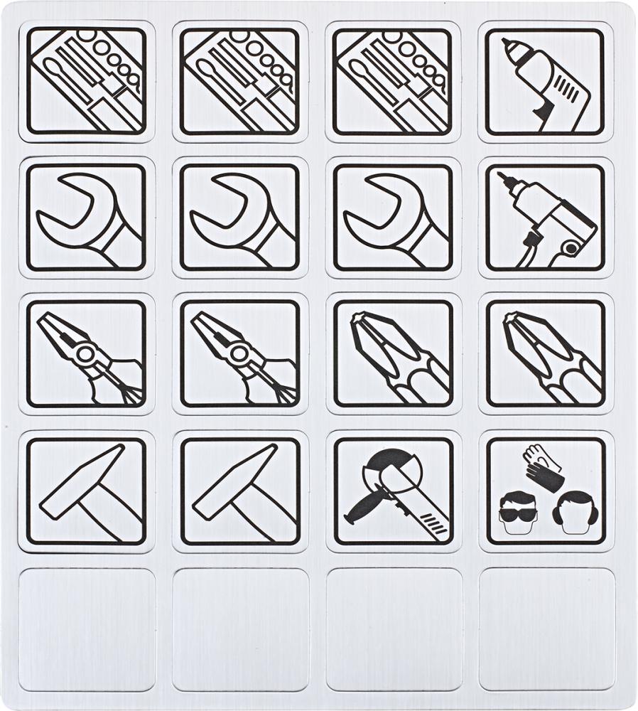 Image de Magnetetiketten Symbole Werkzeug
