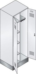 Bild für Kategorie Garderoben- und Geräteschrank, mit Sockel