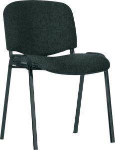 Besucherstuhl Modell ISO, schwarz