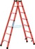 Bild von GFK-Stehleiter EFA B 2x6 Sprossen Leiterlänge 1,88 m Arbeitshöhe 3,10 m