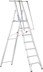 Bild von Plattformleiter ZAP Safemaster S 7 Stufen Plattformhöhe 1,85 m Arbeitshöhe 3,85 