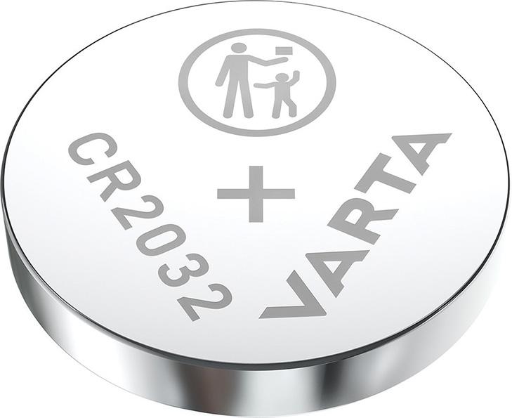 Bild für Kategorie Knopfbatterie VARTA Lithium CR2032, Set