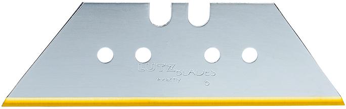 Image de Trapezklinge TiN 61 x18,7x0,65mm Pack a 10 Stück LUTZ BLADES