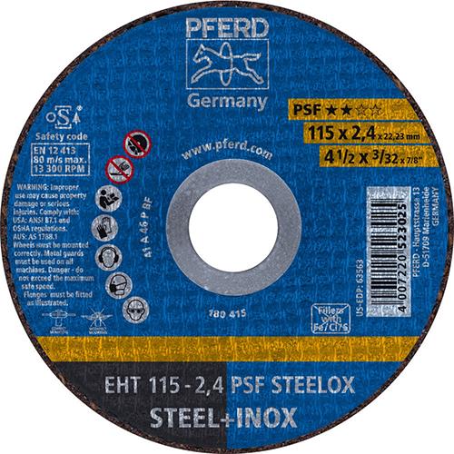 Picture of Trennscheibe gerade A46PPSF-INOX 115x2,4mm PFERD