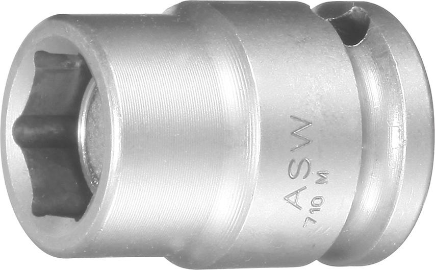 Image de Kraft- Steckschlüsseleinsatz mit Magnet 3/8" 8mm ASW