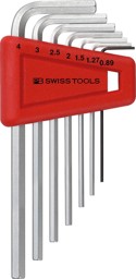 Picture of Winkelschraubendreher- Satz im Kunststoffhalter 7-teilig 0,89-4mm PB Swiss Tools