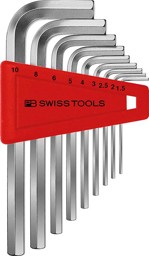Picture of Winkelschraubendreher- Satz im Kunststoffhalter 9-teilig 1,5-10mm PB Swiss Tools