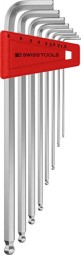 Bild von Winkelschraubendreher- Satz im Kunststoffhalter 8-teilig 1,5-8mm lang Kugelkopf PB Swiss Tools