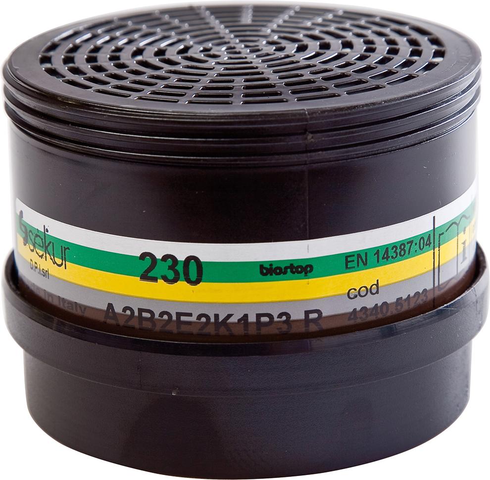 Filter 230 Mehrbereichs-Kombinationsfilter A2 B2 E2 K1-P3R D