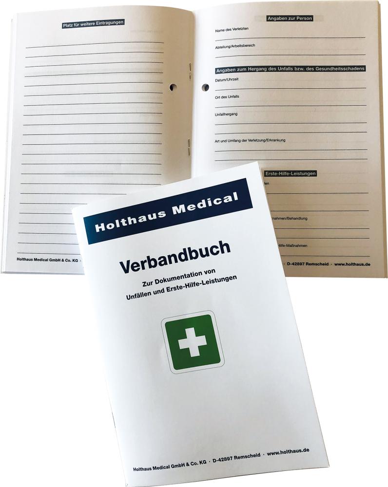 Picture for category Verbandbuch DIN A5, Holthaus Medical