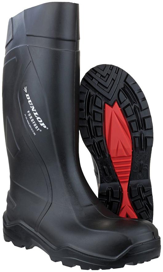 Stiefel Purofort®+ full safety, S5 CI SRC, schwarz