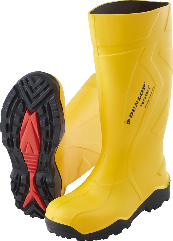 Stiefel Purofort®+ full safety, S5 CI SRC, gelb