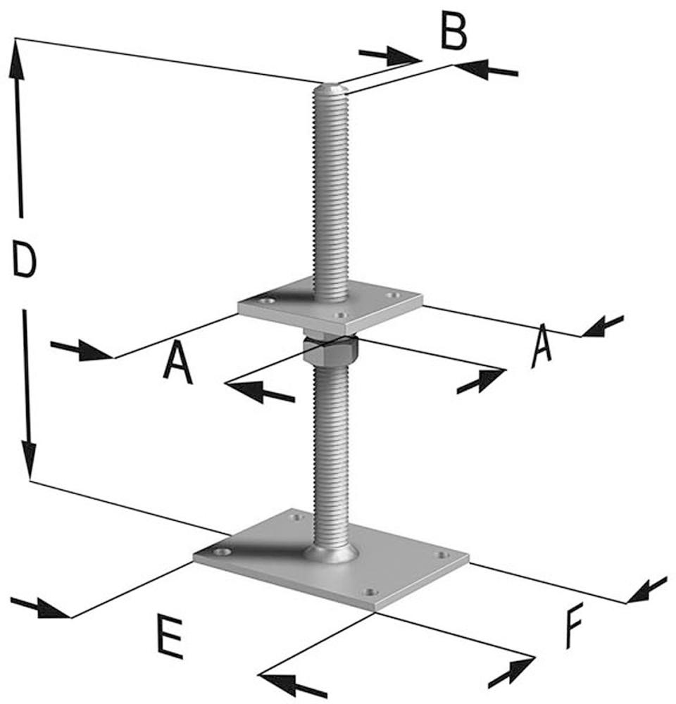 Pfostenhalter PT
