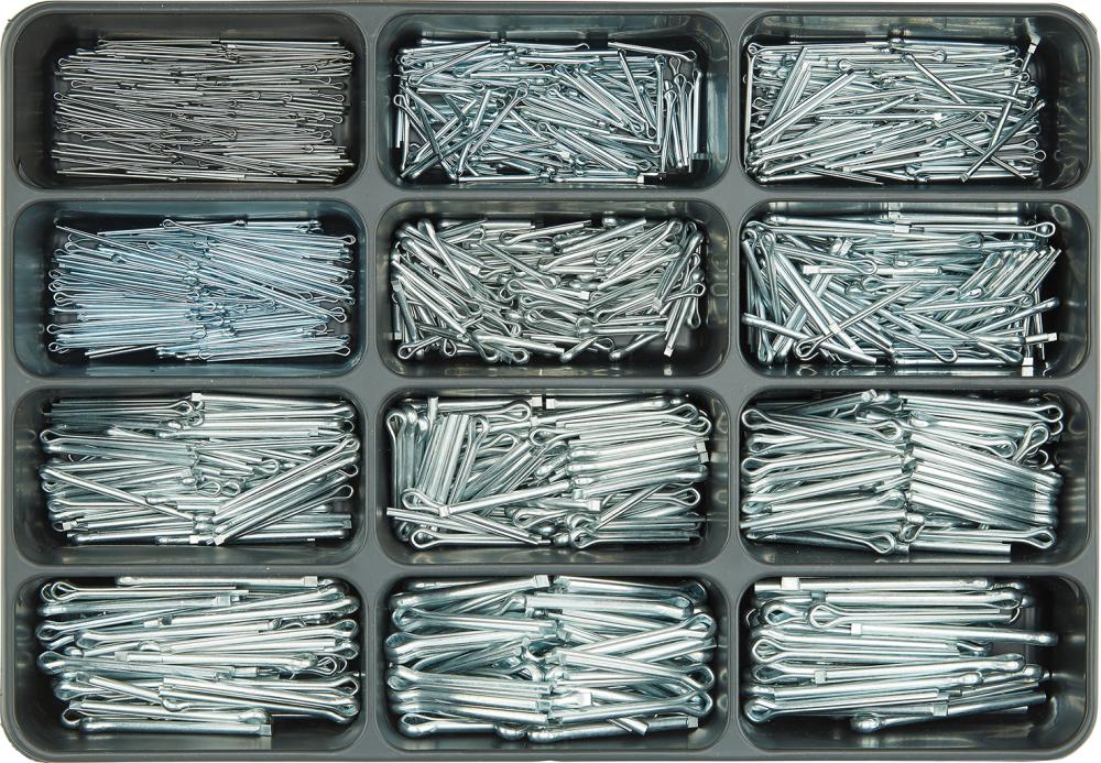 Splint-Sortiment Nr. 14, DIN 94, verzinkt