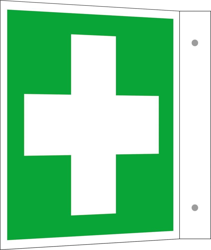 Picture for category Rettungsschild, Erste Hilfe, Fahnenschild