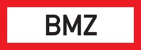 Picture for category Hinweisschild, BMZ-Brandmeldezentrale