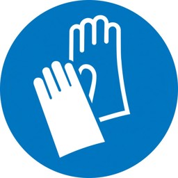 Bild für Kategorie Gebotsschild, Handschutz benutzen