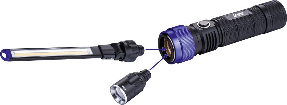 Akku-LED-Handleuchtenstecksystem