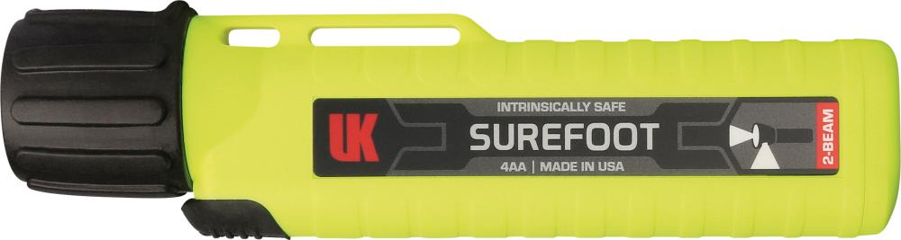 LED-Taschen- und Helmlampe UK 4AA eLED SUREFOOT, ATEX-Zone 0