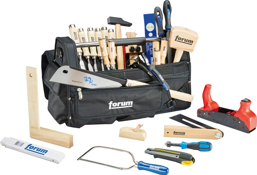 Werkzeugtasche für die Holzbearbeitung