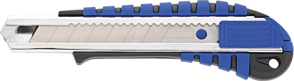 Cuttermesser, Zink-Druckguss-Gehäuse, 18 mm, 1 Klinge