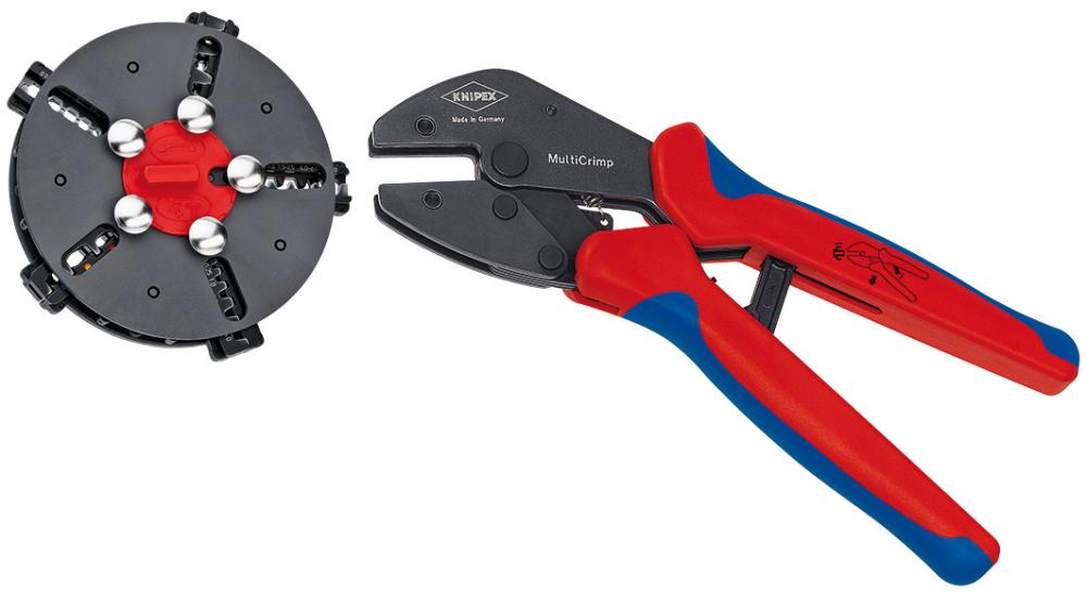 Crimpzange MultiCrimp Nr. 97 33 02, mit Wechselmagazin