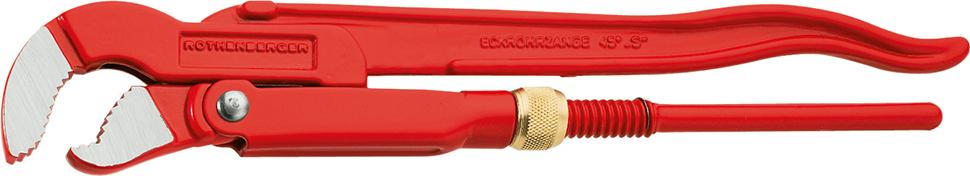 Eck-Rohrzange S-Maul 45° Super S
