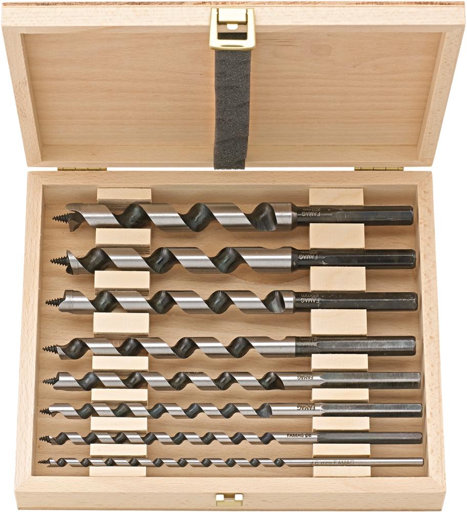 Schlangenbohrer-Satz LEWIS, 8-teilig, 235 mm