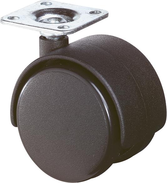 Kunststoff-Doppelrolle mit Platte F75