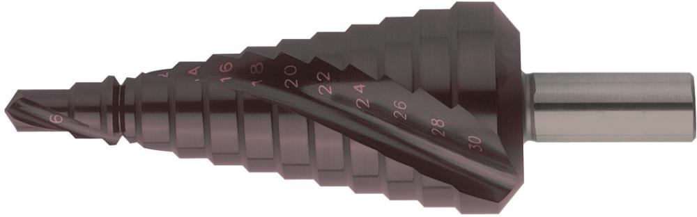HSS-Stufenbohrer, TiAlN