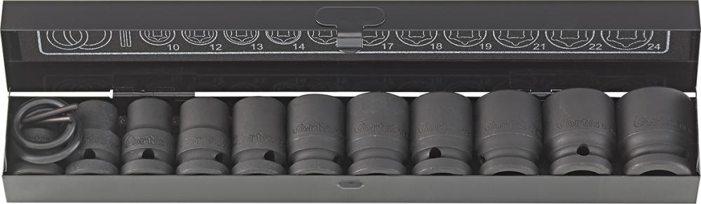 Kraft-Steckschlüssel-Garnitur 1/2"