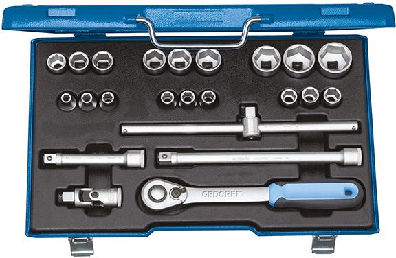 Steckschlüssel-Garnitur 1/2", Nr. 19 EMU-20