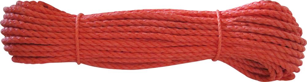 Bild von Polypropylen-Seil Ø 10mm 20m auf Docke, orange