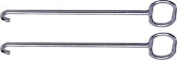 Bild für Kategorie Kanaldeckelheber-Paar, U-Haken, 600 mm
