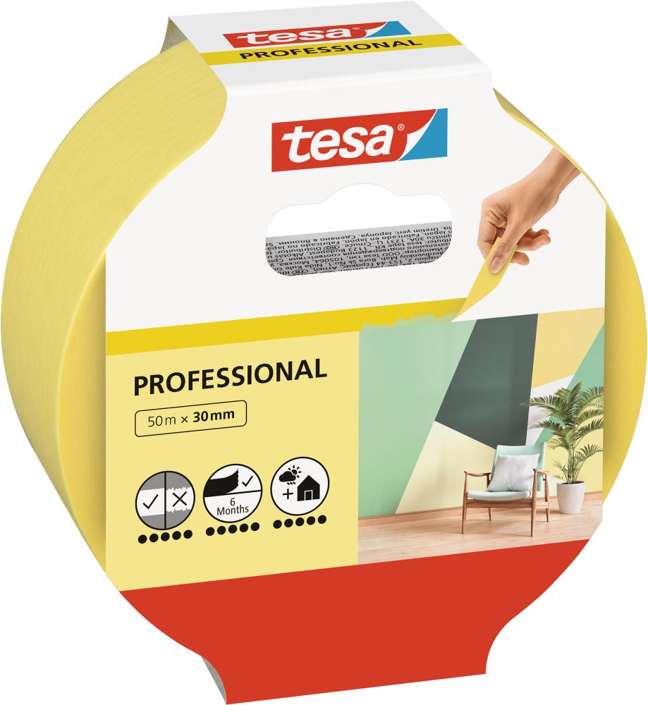 Picture of tesa® Malerband Professional, 50m:30mm