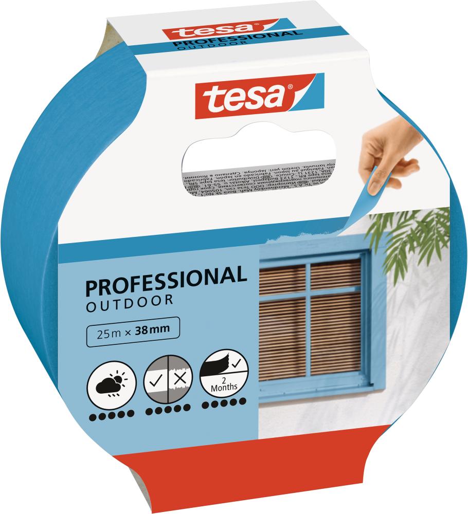 Picture of tesa® Malerband Profi Outdoor, 25m:38mm