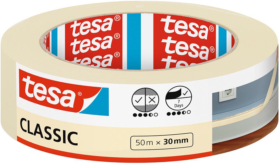 Picture of tesa® Malerband Classic, 50m:30mm