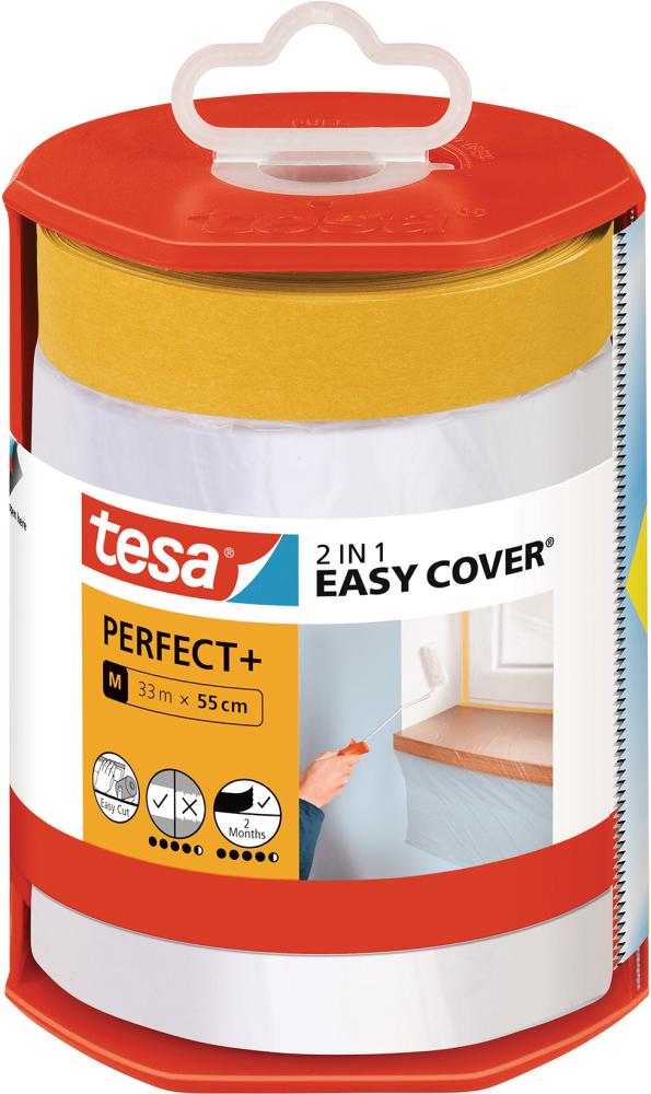 Picture of tesa Easy Cover® Perfect+ Spender&Refill: M (33m x 55cm)