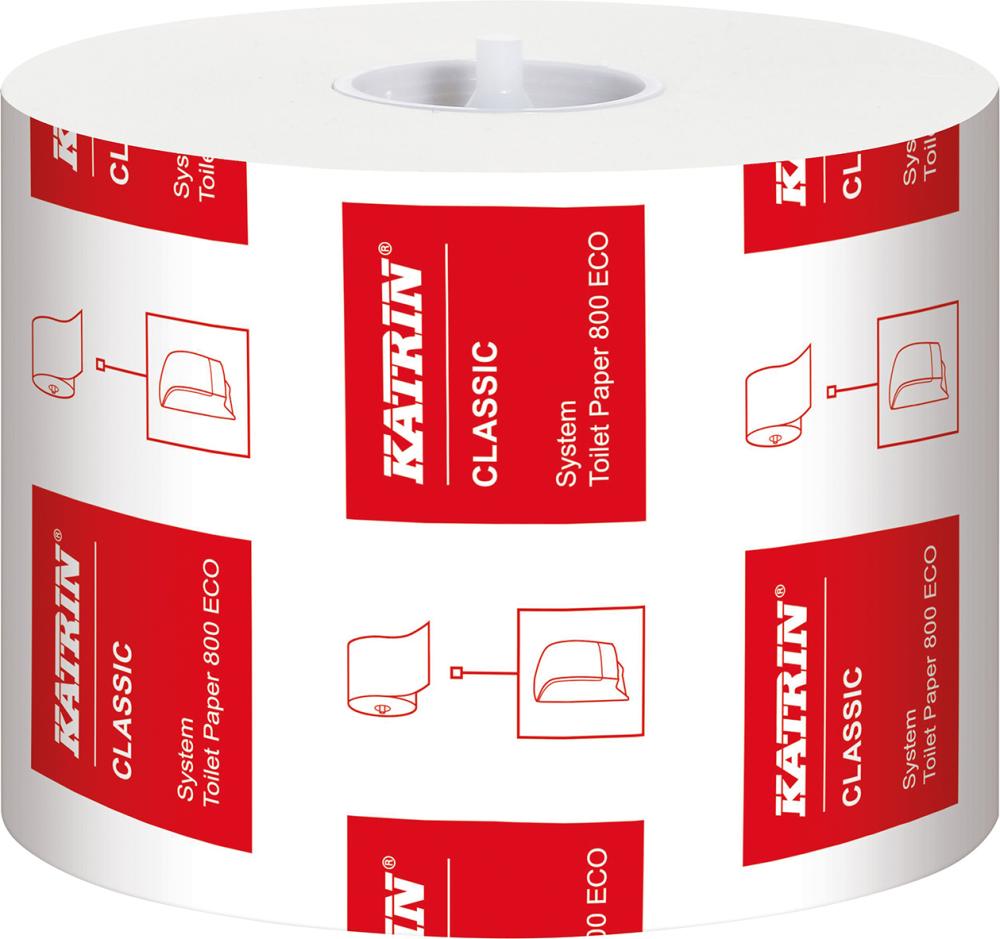 Picture of Katrin Classic Toilet ECO 2-lagig Tissue, weiß